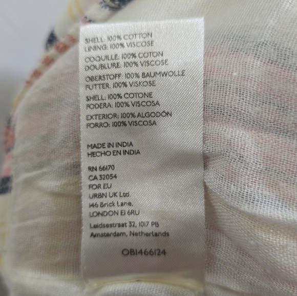 Free People Aubrey Sarong Wrap Striped Skirt 6 Resortwear Summer Beach Cover-up - Picture 8 of 8